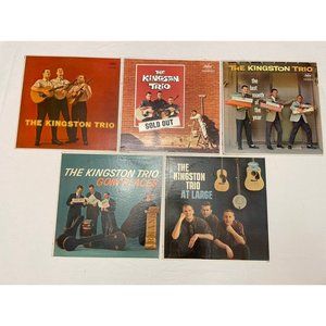 Set of 10 - ‘Kingston Trio’ Vinyl Record Bundle Lot